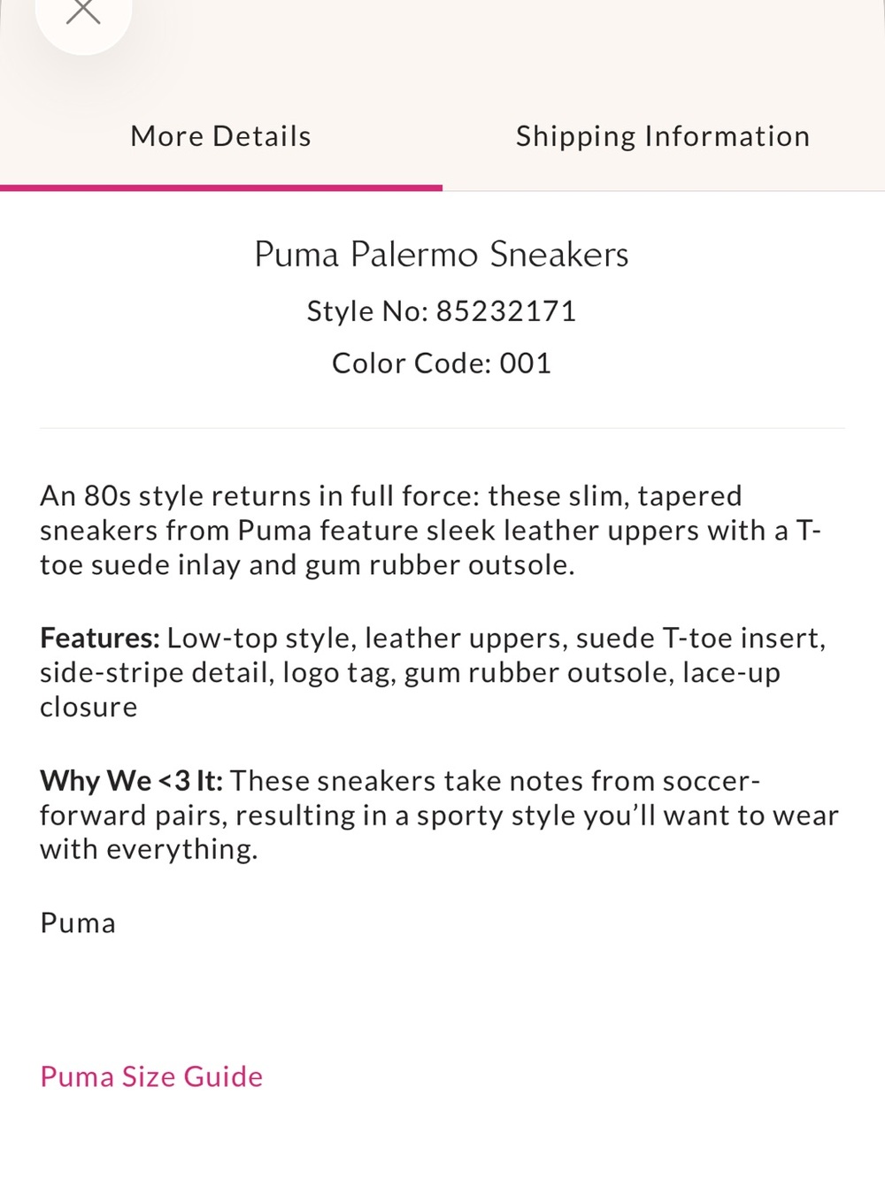 Puma Palermo Sneakers - Picture 10 of 11
